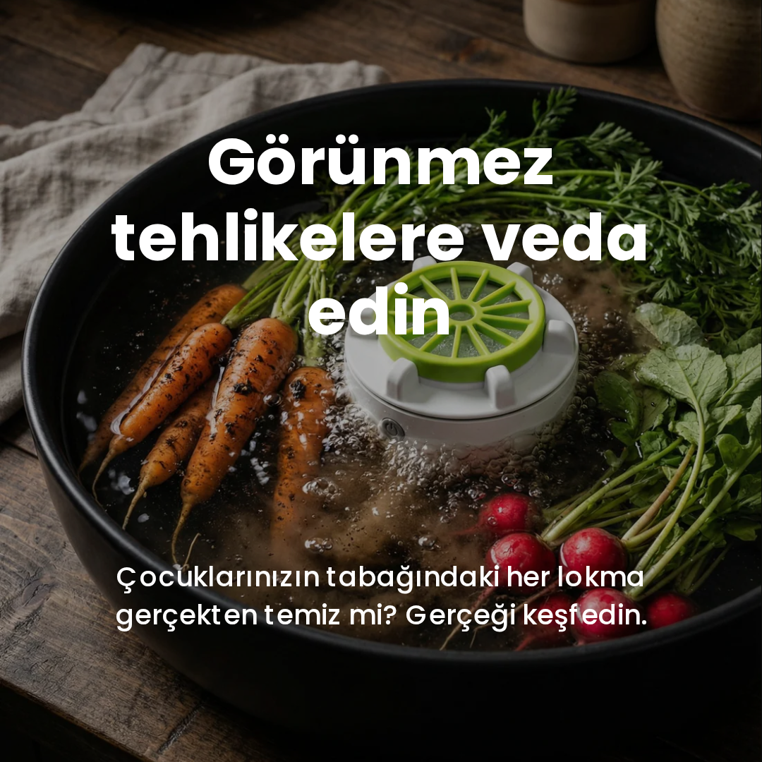 Sebze & Meyve Ultrasonik Temizleyici