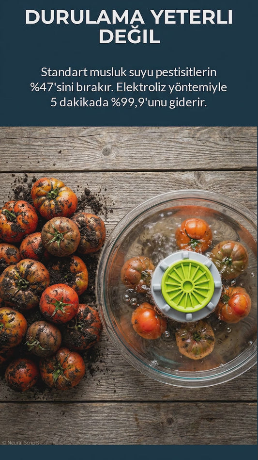 Sebze & Meyve Ultrasonik Temizleyici